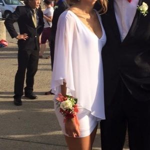 White Bebe dress